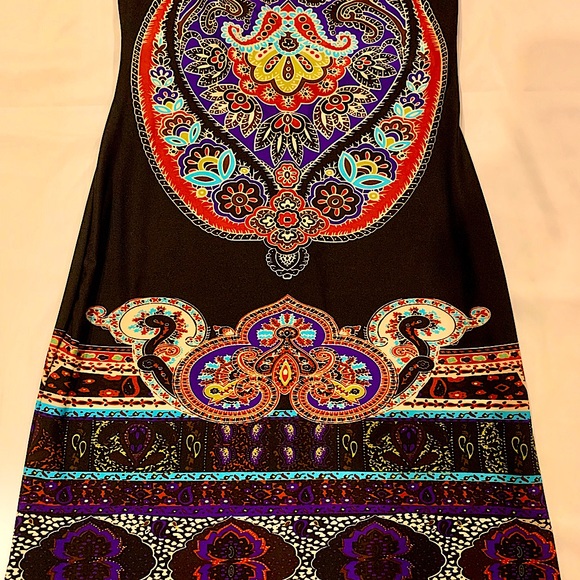 Bailey Blue Boho midi dress. Size M - Picture 7 of 12